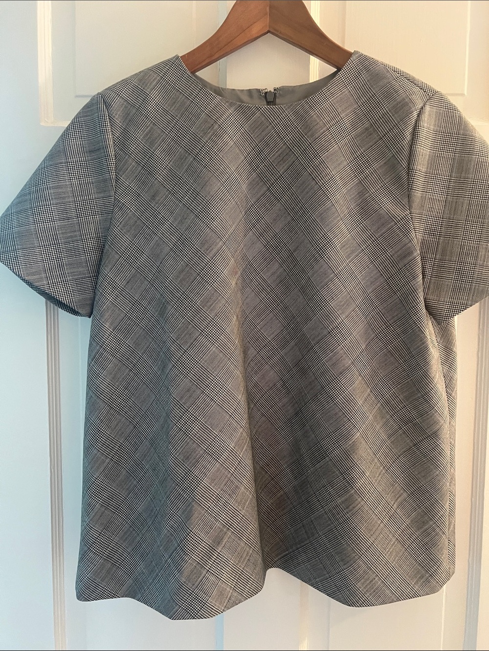 Ann MASHBURN wool
Plaid top medium